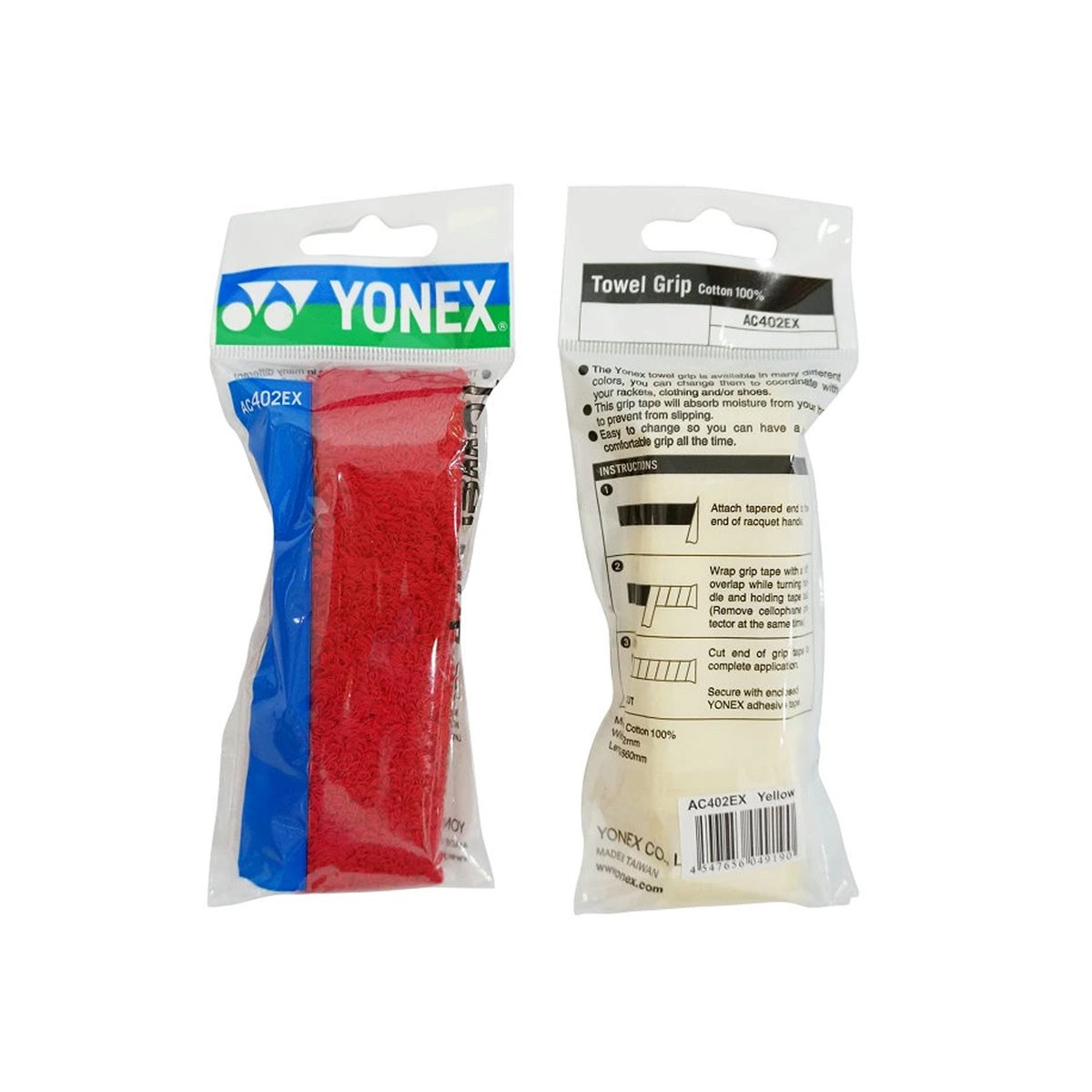Yonex Towel Grip Tap AC 402EX Merah