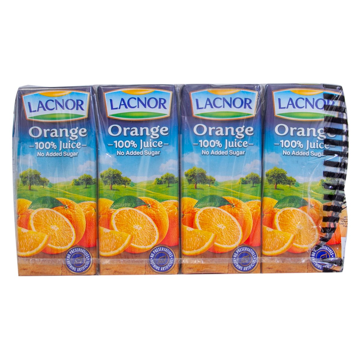 Lacnor Orange Juice 12 x 180 ml