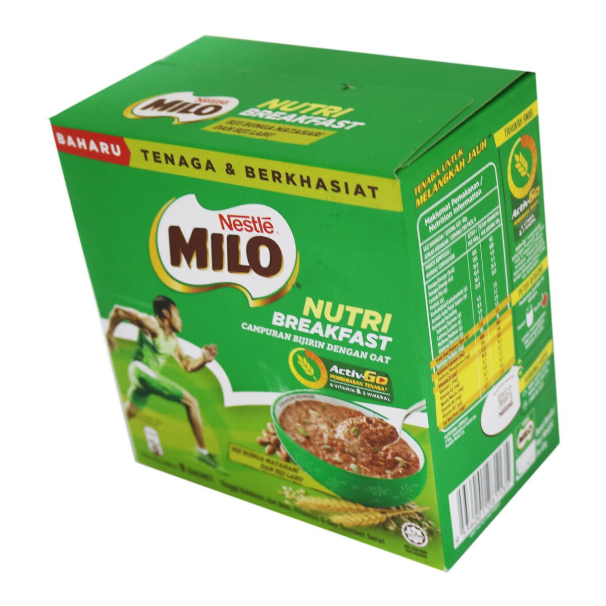 Milo Active-Go Non Breakfast Cereal 8 x 40g