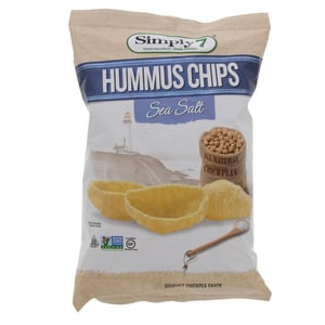 Simply 7 Hummus Chips Seasalt 130g