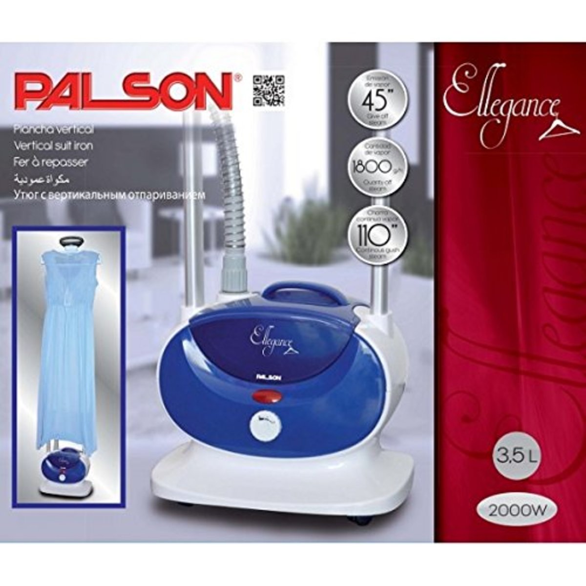 Palson Vertical Garment Steamer 30812