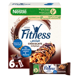 Nestle Fitness Chocolate Cereal Bar 6 x 23.5 g