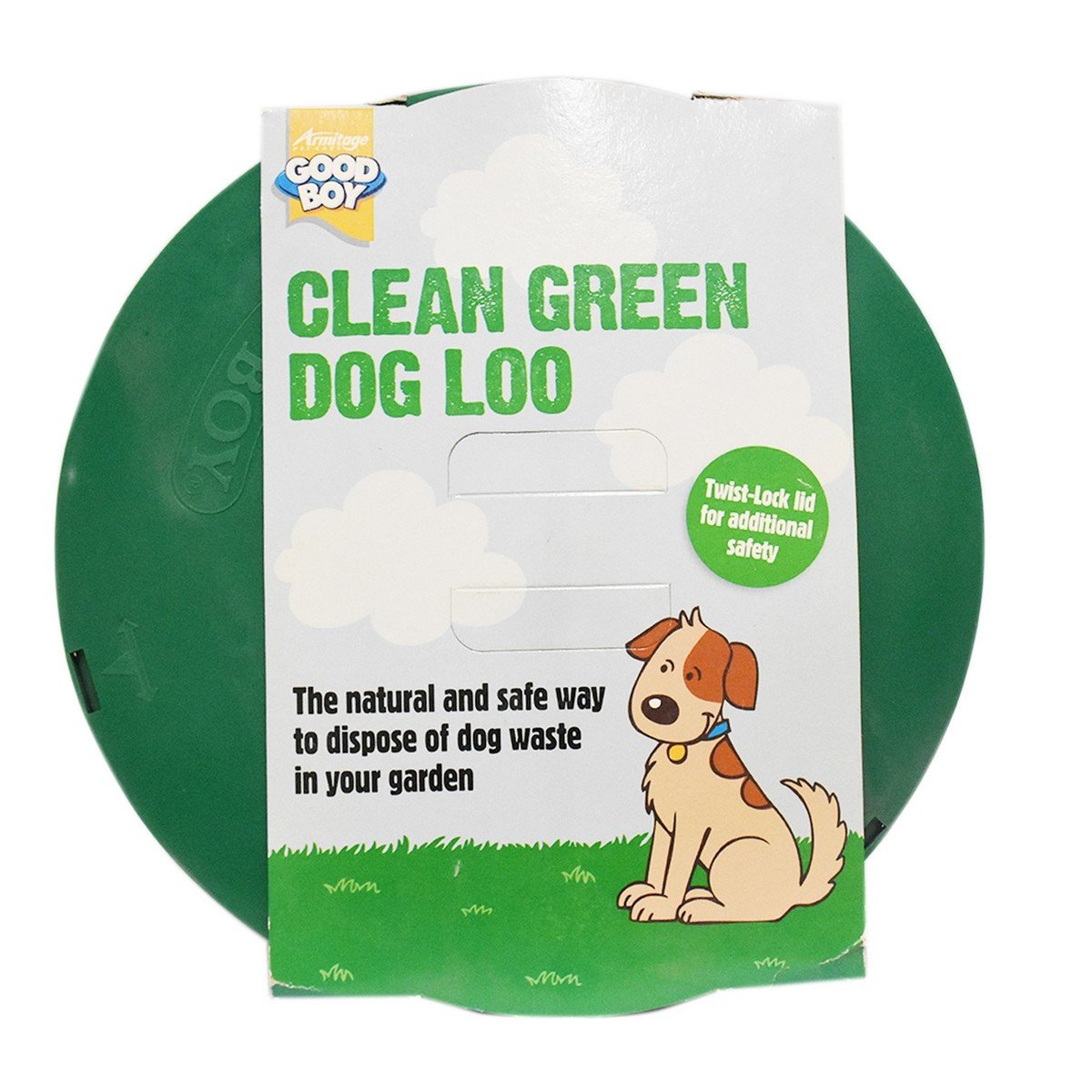 Armitage Good Boy Clean Green Dog Loo 1pc