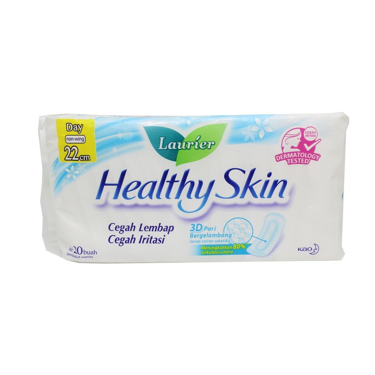 Laurier Healty Skin Non Wing 22cm 20pcs