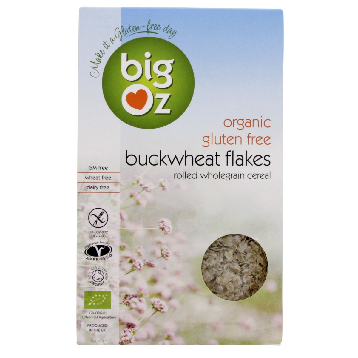 Big Oz Organic Buckwheat Flakes 500 g