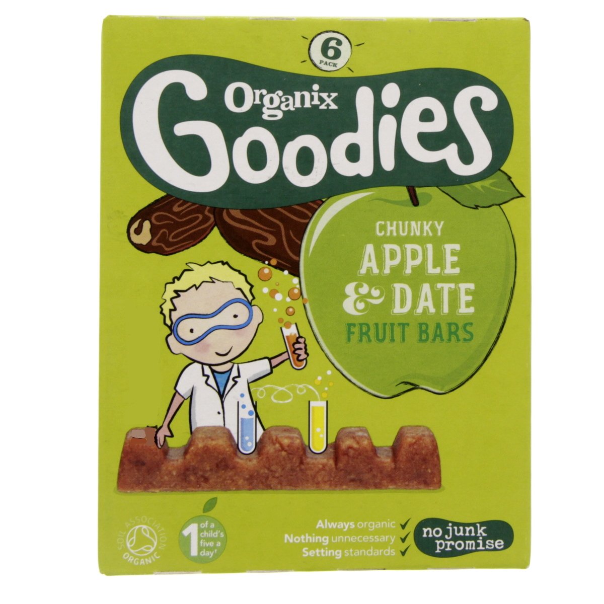 Organix Goodies Chunky Fruit Bar Date & Apple 102g