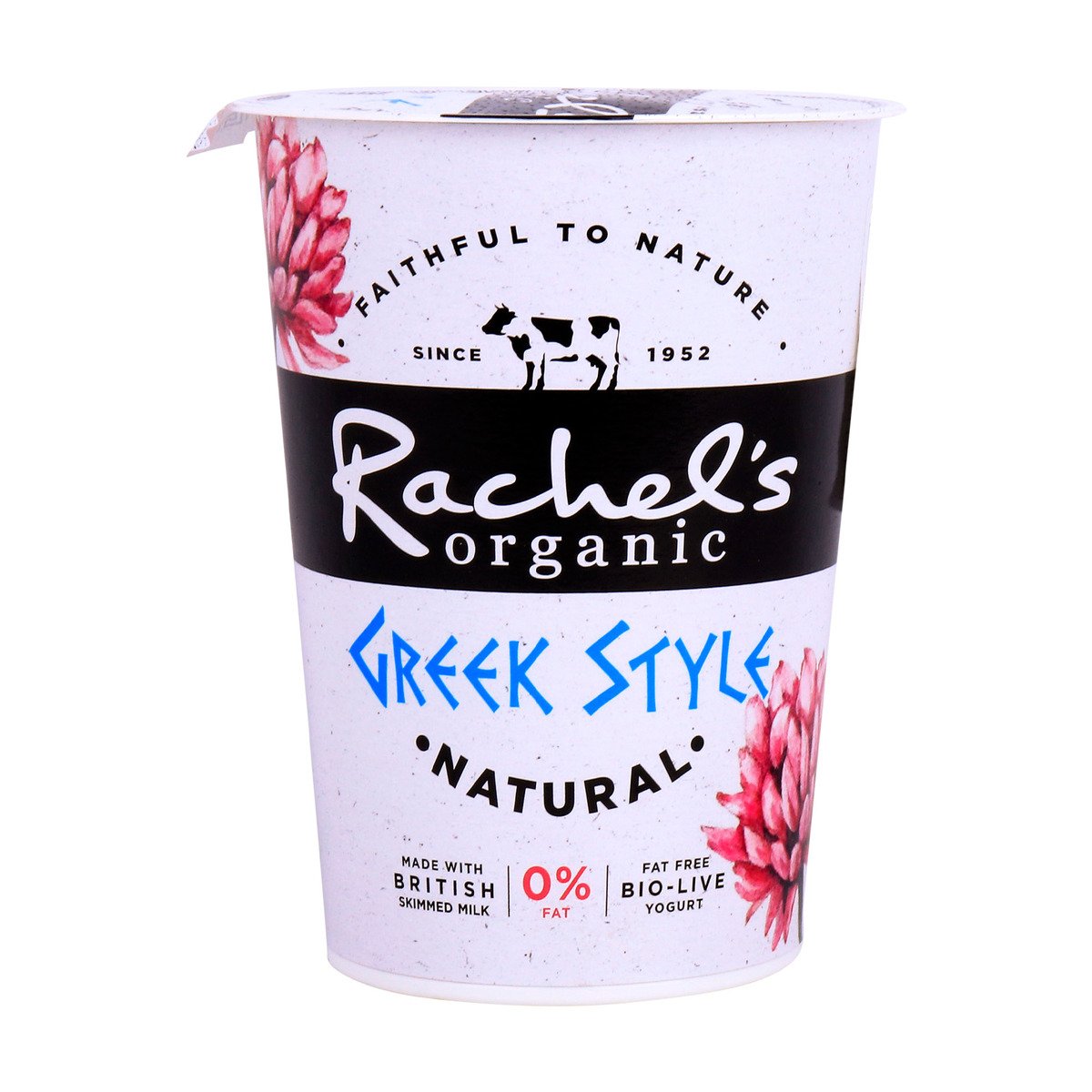 Buy Rachels Organic Greek Style Yoghurt Fat Free 450 g Online at Best Price | Plain Yoghurt | Lulu KSA in UAE
