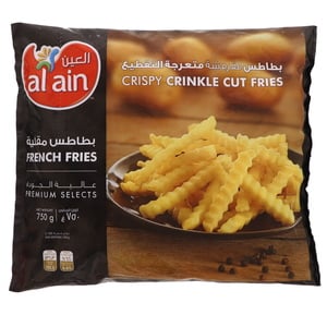 Al Ain Crinkle Cut French Fries 750 g