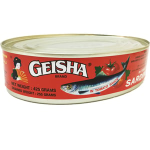 Geisha Sardines In Tomato Sauce 425g