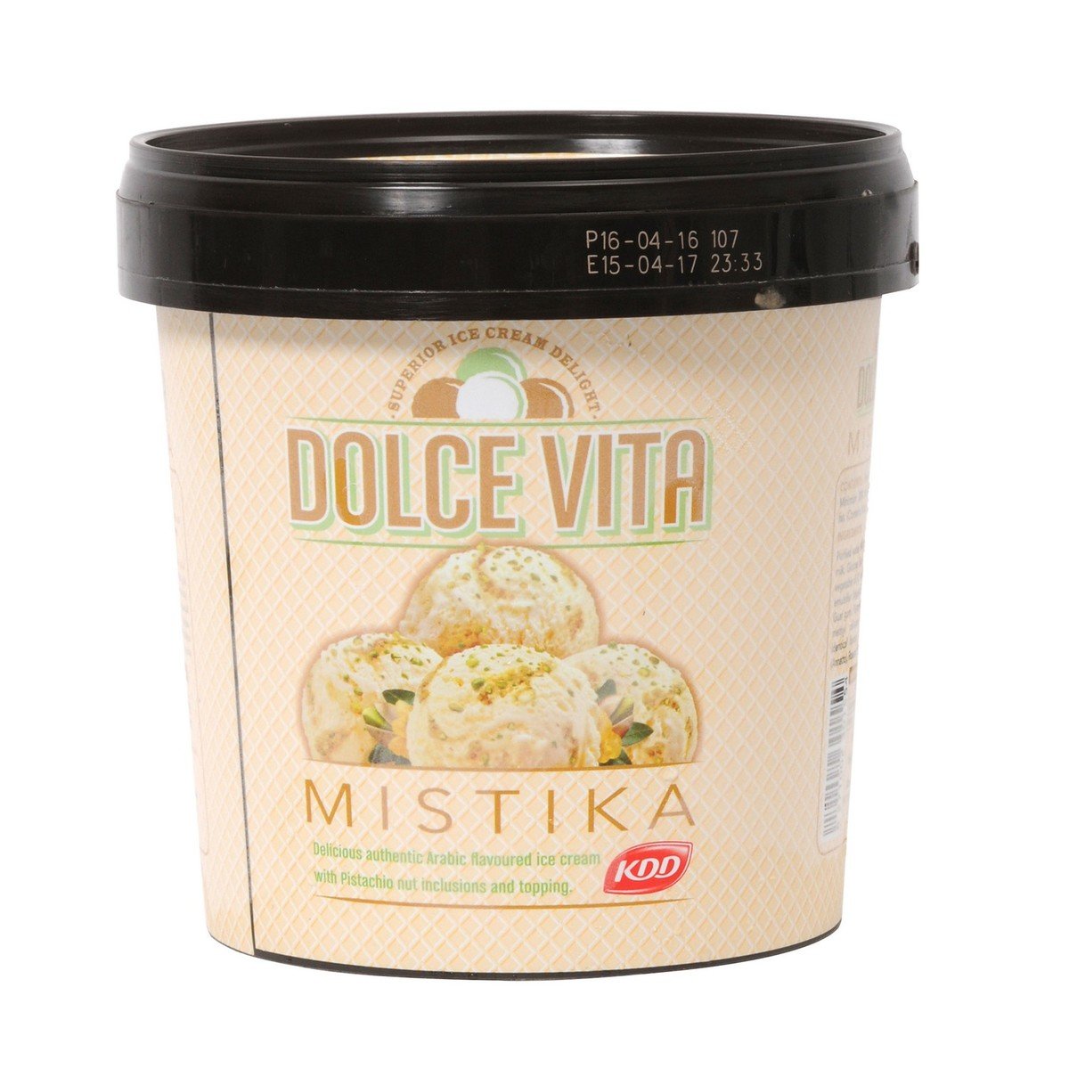 KDD Dolce Vita Mistika Ice Cream  1Litre