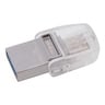 فلاش ميموري USB 3.0، بسعة 64 جيجا - من كينجستون، موديل DTDUO3C