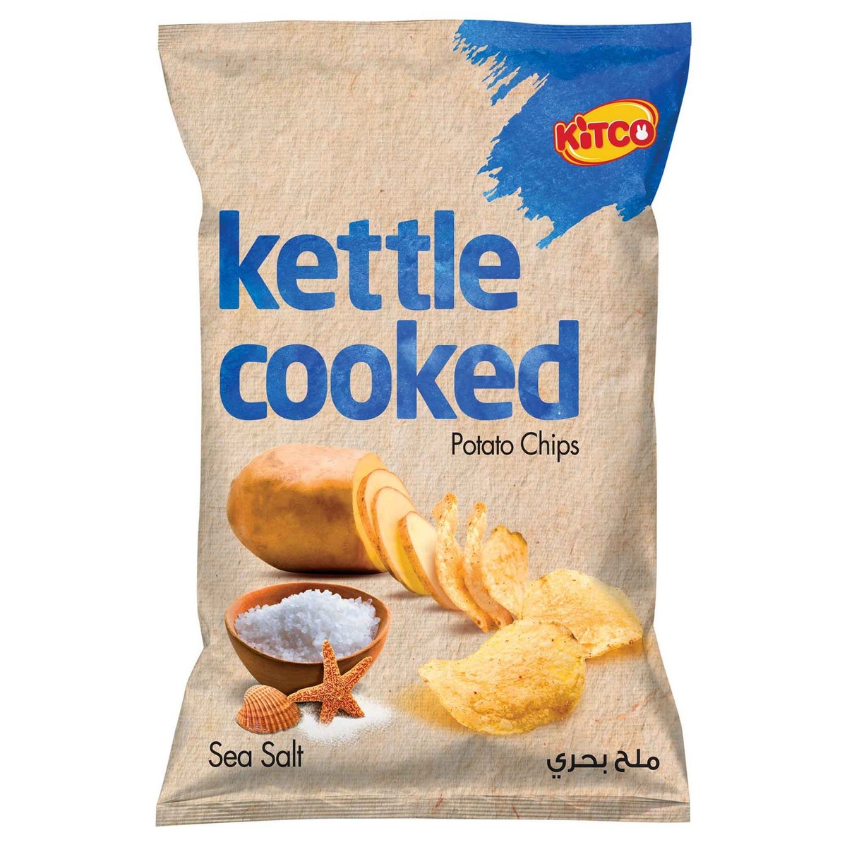 Kitco Kettle Cooked Potato Chips Sea Salt 40 g