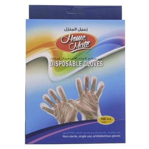 Home Mate Disposable Gloves 100pcs