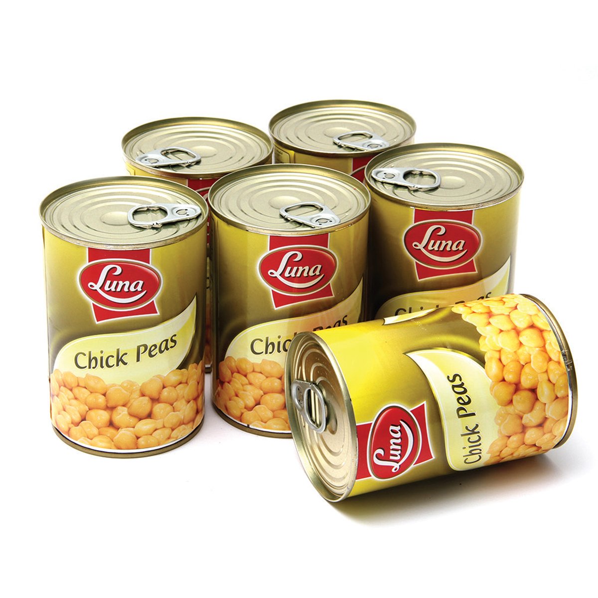 Luna Chick Peas Value Pack 6 x 380 g