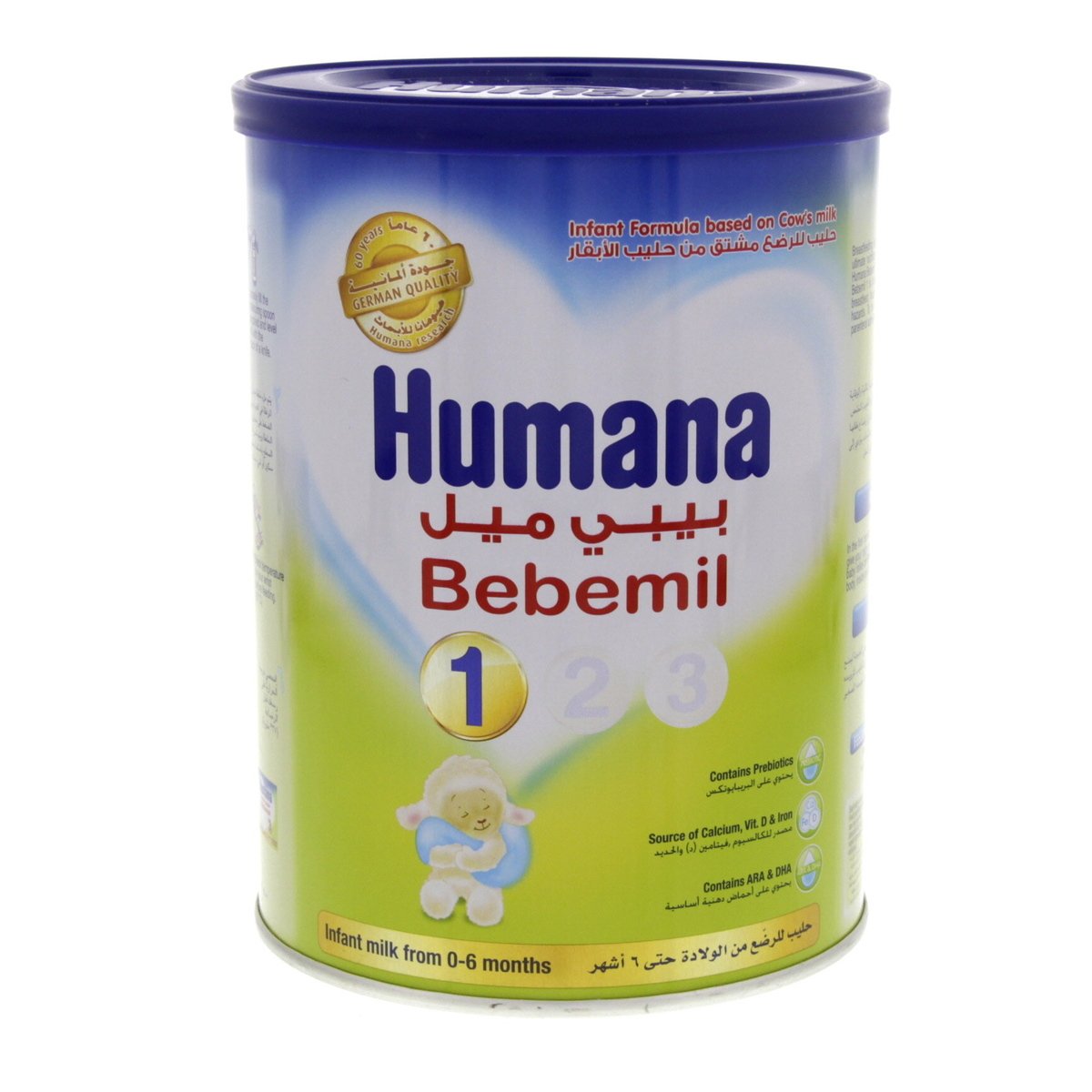 Humana Bebemil Stage 1 Infant Milk Formula From 0-6 Months 400 g