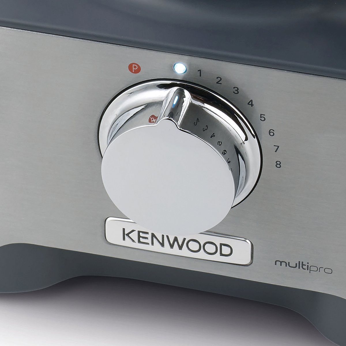Kenwood Food Processor 1000W Multi-Functional with 3 Stainless Steel Disks, Glass Blender, Chopper Bowl, Grinder Mill, Juicer Extractror, Dual Metal Whisk, Dough Maker, Citrus Juicer FDM788BA Silver