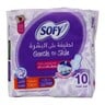Sofy Slim Pads With Wings Gentle To Skin Size 29cm Large 10pcs
