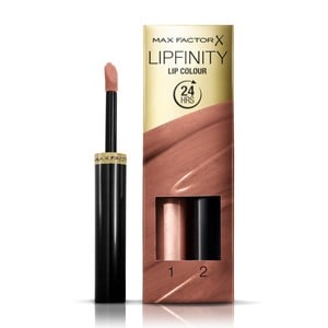 Max Factor Lipfinity Lip Colour Lipstick 2-step Long Lasting 180 Spiritual 2pcs