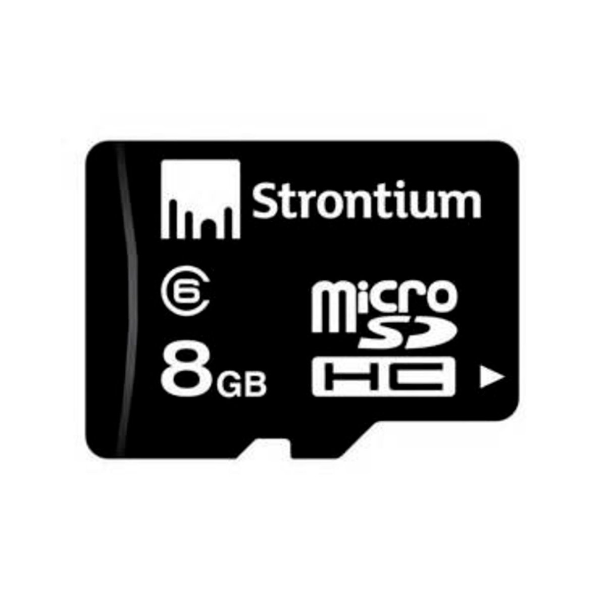 Strontium Micro SD Card STRMSD8GBCL 8GB