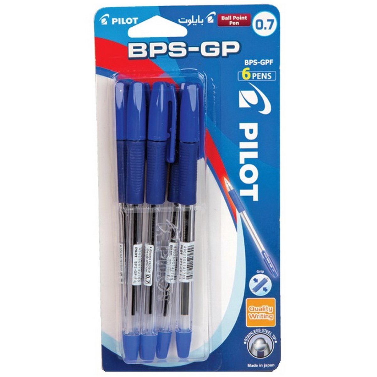 بيلوت علبة أقلام  BPS-GP-F-BT6 ستة حبات