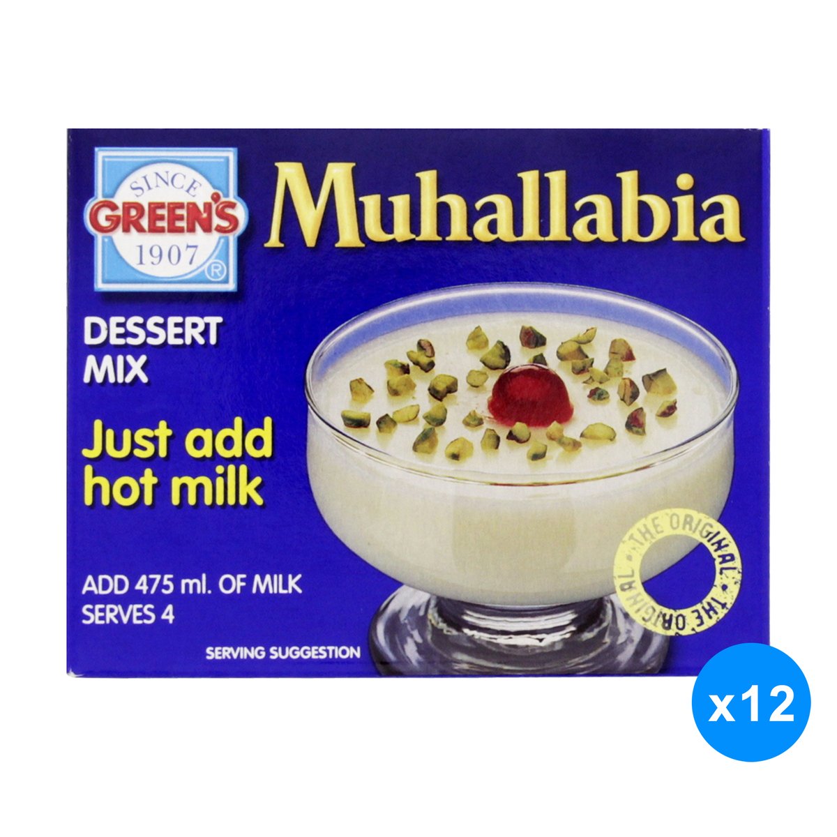 Greens Muhallabia Dessert Mix 12 x 85g