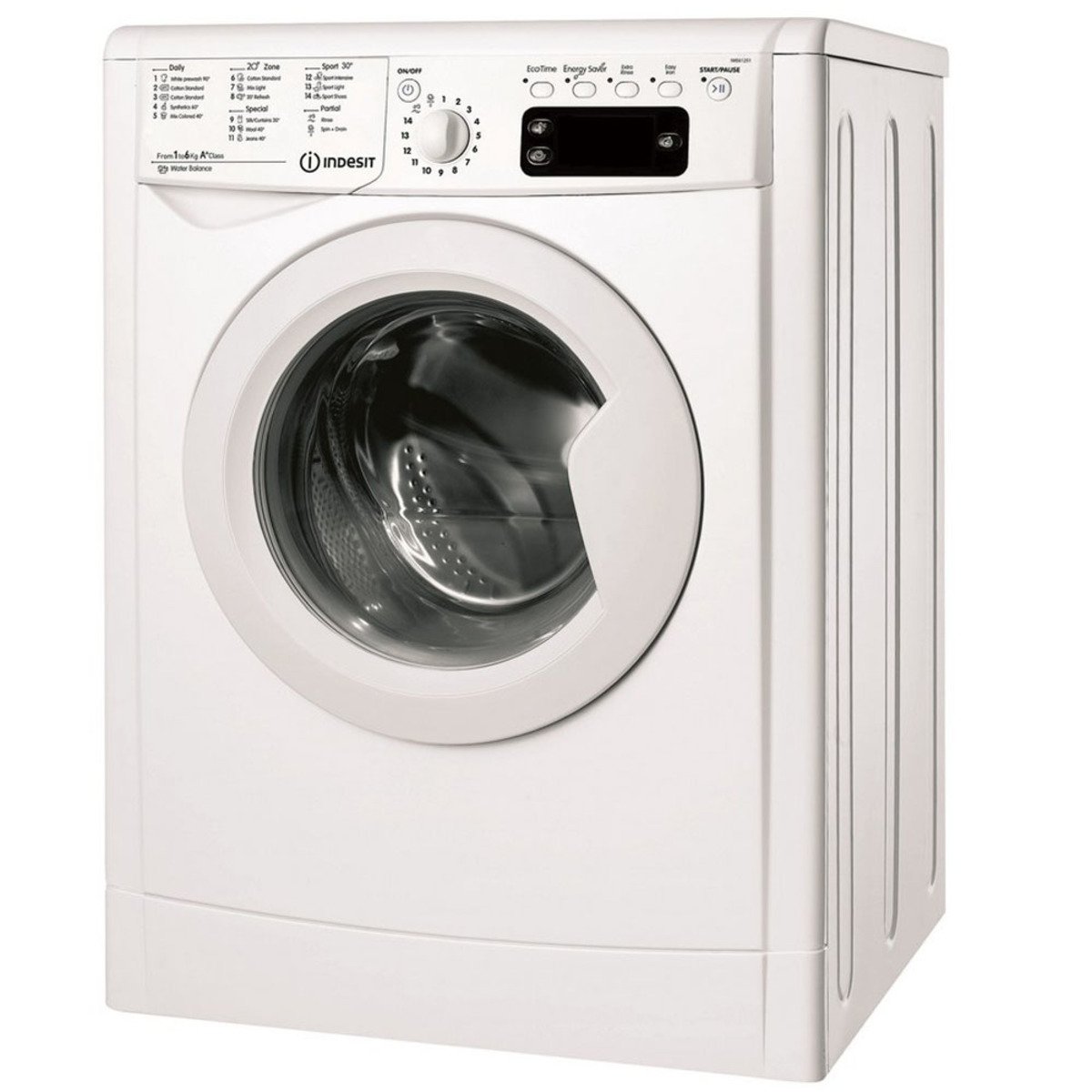 Indesit Front Load Washing Machine IWE61251CECO 6Kg