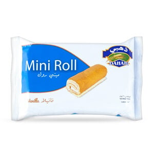 Dahabi Mini Roll Vanilla 60g