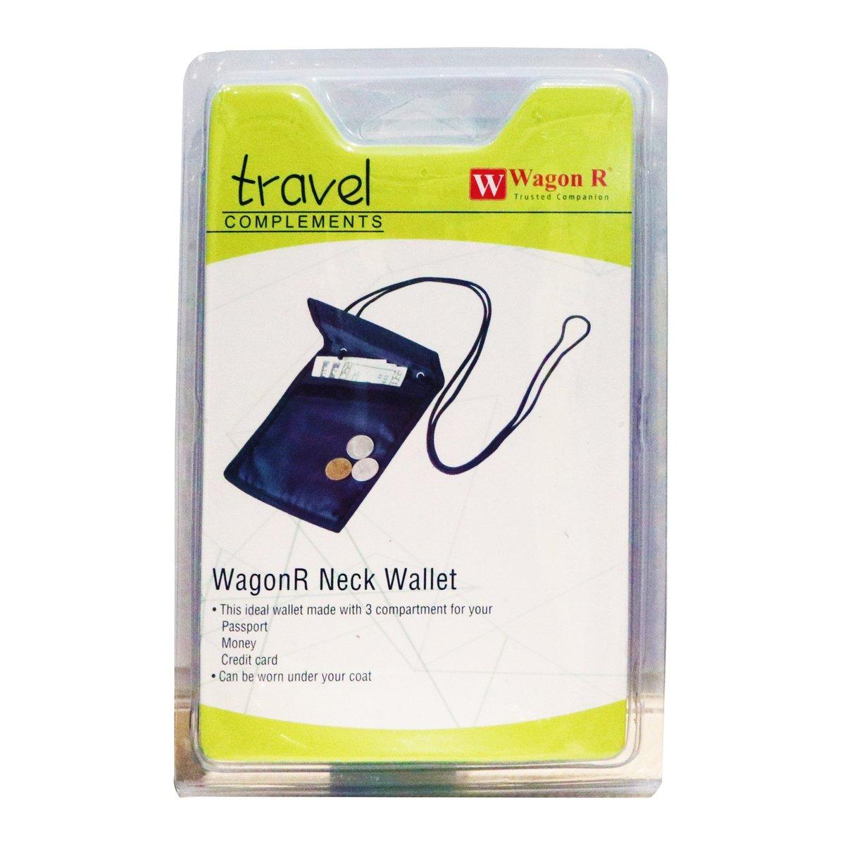 Wagon-R Neck Wallet LB1216