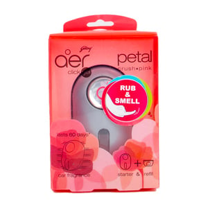 Aer Click Gel Car Fragrance Petal Crush Pink 10g