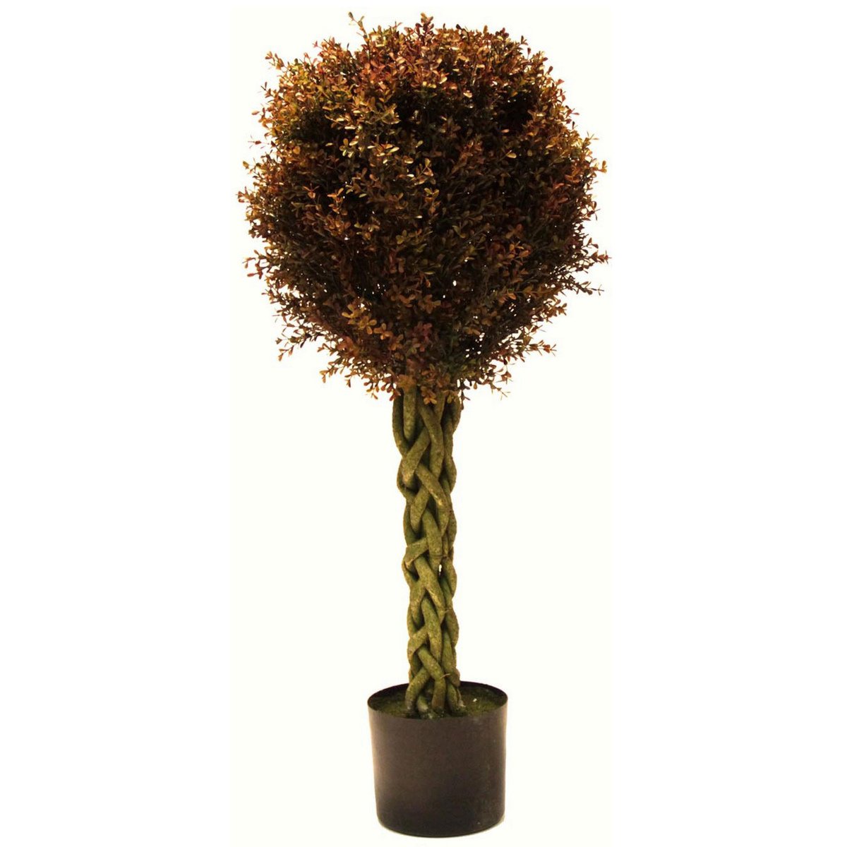 Home Style Plastic Fern Tower With Pot- 90cm
