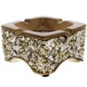 Home Style Ceramic Ashtray with Decoration HT17009-C
