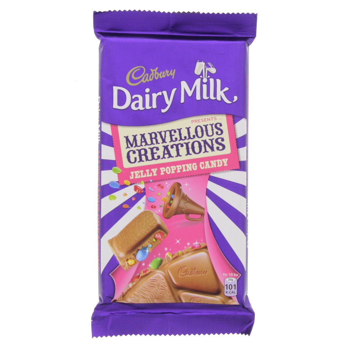 Cadbury Dairy Milk Marvelous Creations Jelly Popping Candy 160 g