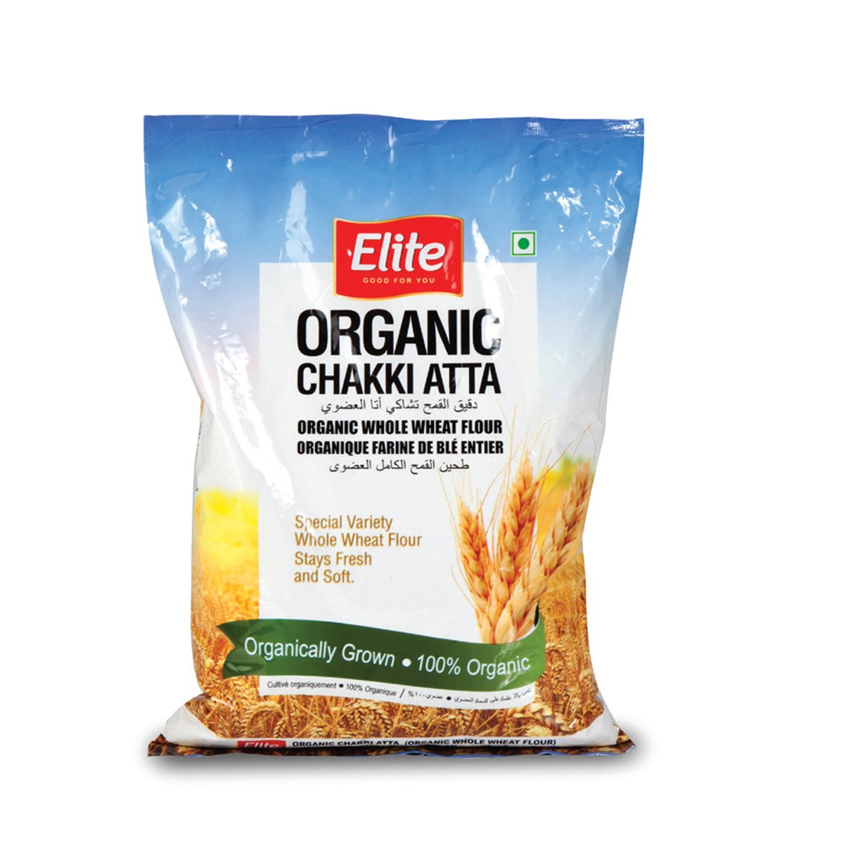 Elite Organic Chakki Atta 1 kg
