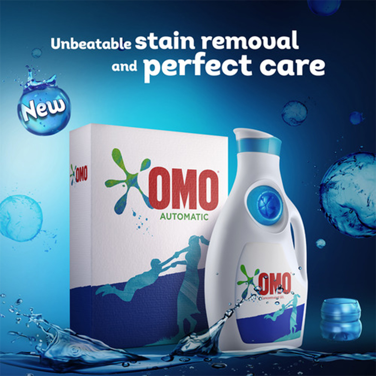 OMO Top Load Laundry Detergent Powder with Comfort 6kg