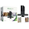 Xbox 360 4GB With Kinect Sensor + Kinect Adventure + Kinect Sport Ultimate