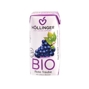 Hollinger Organic Red Grape Juice 200ml
