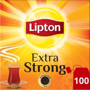 Lipton Extra Strong Black Tea 100 Teabags