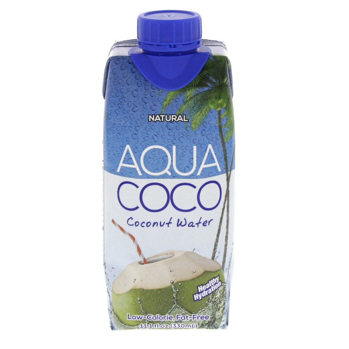 Buy Aqua Coco Coconut Water 330 ml Online at Best Price | Fruit Drink Tetra | Lulu UAE in UAE