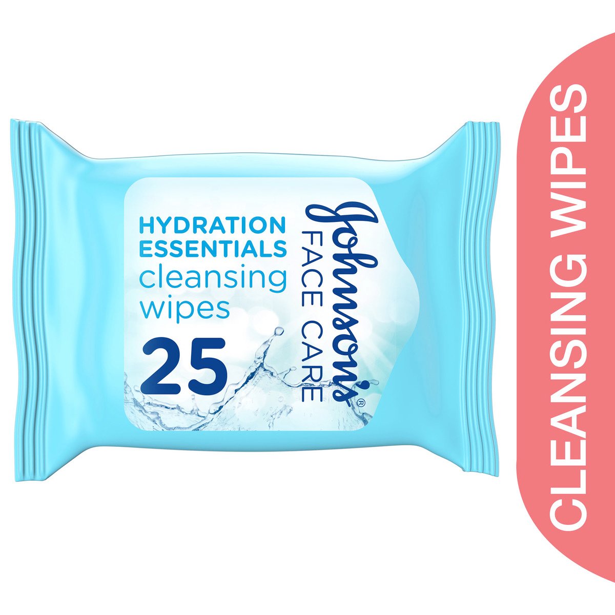 Johnson's Cleansing Wipes Hydration Essentials 25 pcs