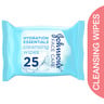 Johnson's Cleansing Wipes Hydration Essentials 25 pcs