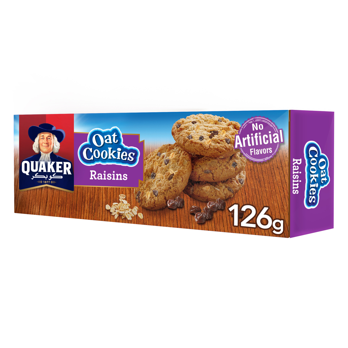 Quaker Oat Cookies with Raisins 126 g