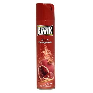 Buy Kwik Pomegranate Air Freshener 300 ml Online at Best Price | Aerosols | Lulu Kuwait in UAE