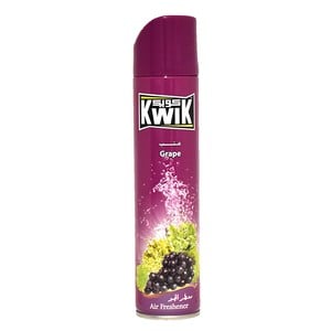Buy Kwik Grape Air Freshener 300ml Online at Best Price | Aerosols | Lulu KSA in UAE
