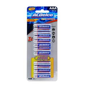 AC Delco Super Alkaline Battery AAA 1.5V 12pcs