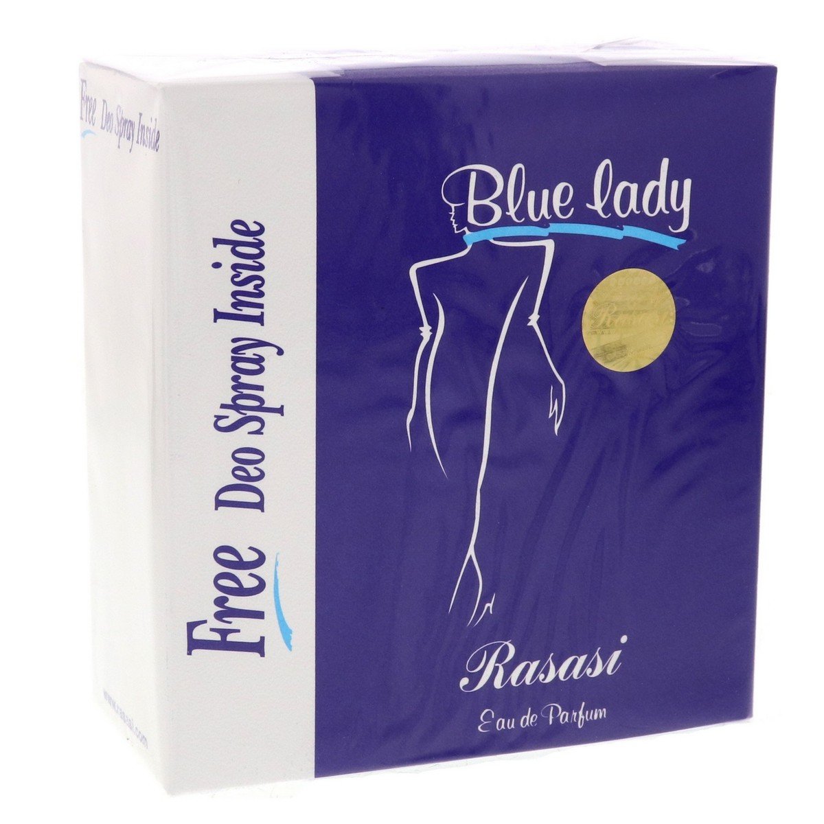 Buy Rasasi Blue Lady Deo Spray 40 ml Online at Best Price | Eau De Parfum-Ladies | Lulu Kuwait in UAE