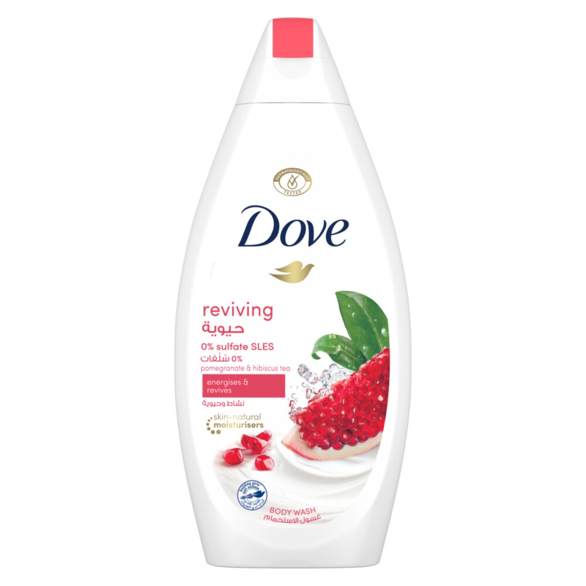 Dove Go Fresh Pomegranate Bodywash 500 ml
