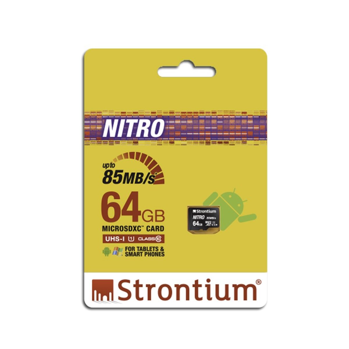 Strontium Micro SD Card SRN64GTFU1R 64GB