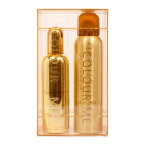 Colour Me Gold Perfume EDT For Men 90ml + Perfumed Body Spray 150ml