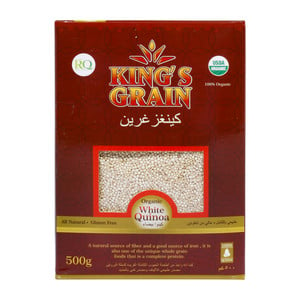 King's Grain Organic White Quinoa 500g