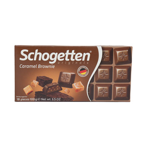 Schogetten Caramel Brownie Chocolate 100g